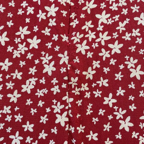 Able Simone Midi dress red flower print XS viscose - Picture 2 of 7